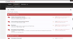 Desktop Screenshot of cartalk.in